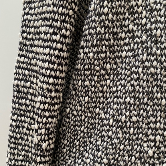 Revolve Dre Black and White Knit Sweater Oversized - Picture 3 of 6